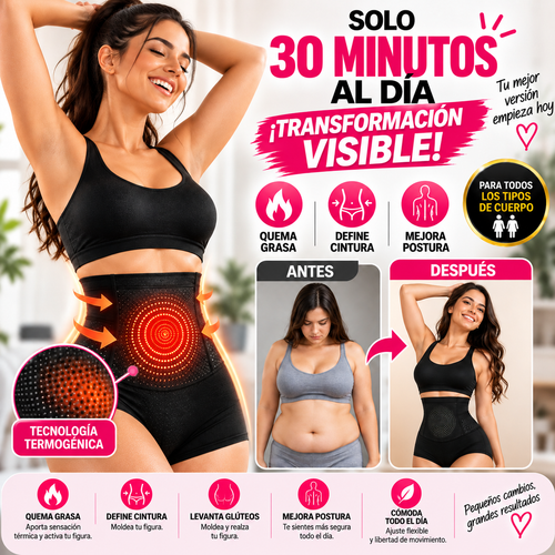 ThermoShape™ - Faja Termogénica Moldeadora