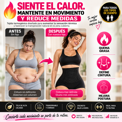 ThermoShape™ - Faja Termogénica Moldeadora