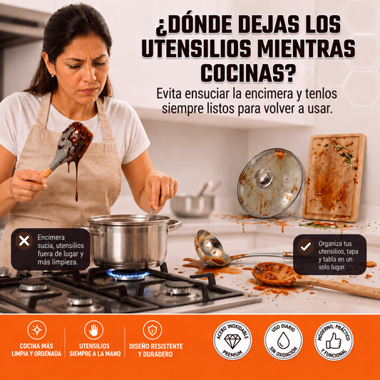ChefDock™- Soporte para utensilios de cocina