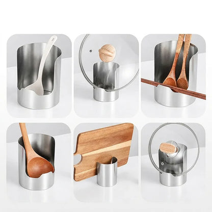 ChefDock™- Soporte Multifuncional de Acero Inoxidable para la cocina